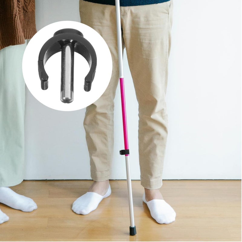 PACKOVE 10pcs C-Shape Cane Clamp Set Heavy-Duty Walker Clips for Crutches Easy to Install Universal Fit for Elderly and Disabled Sturdy Accessory for Stability - Image 5